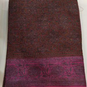 Maroon & Pink Banarasi Tussar Saree